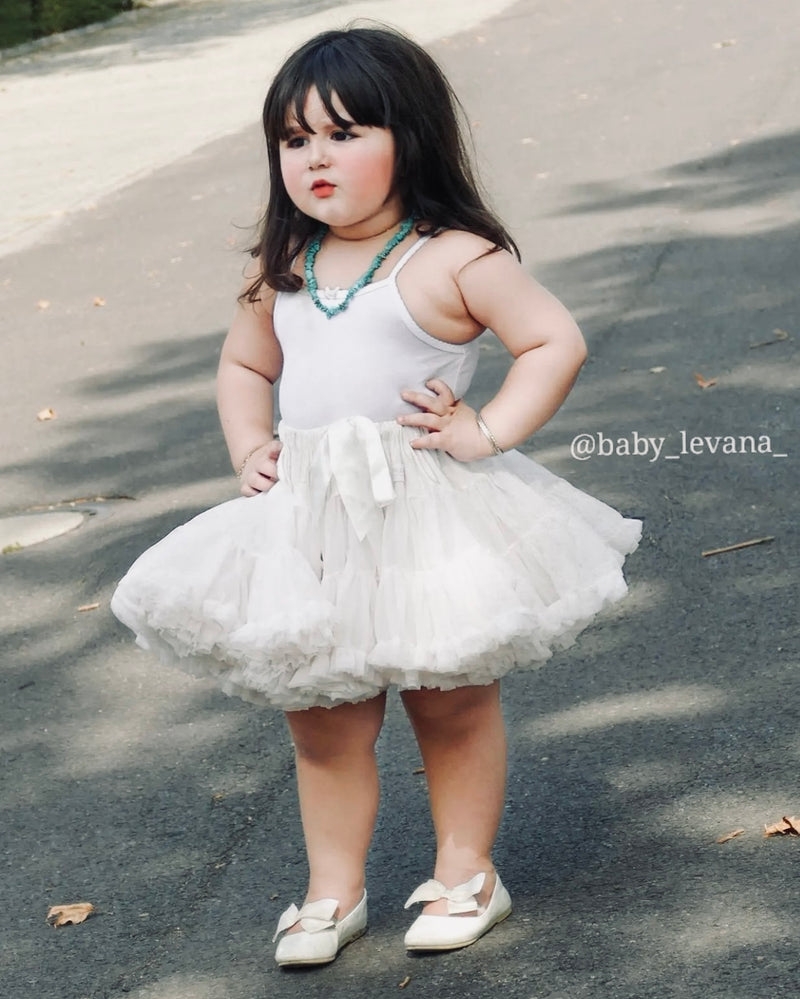 Falda DOLLY by Le Petit Tom ® MARILYN MONROE blanco roto
