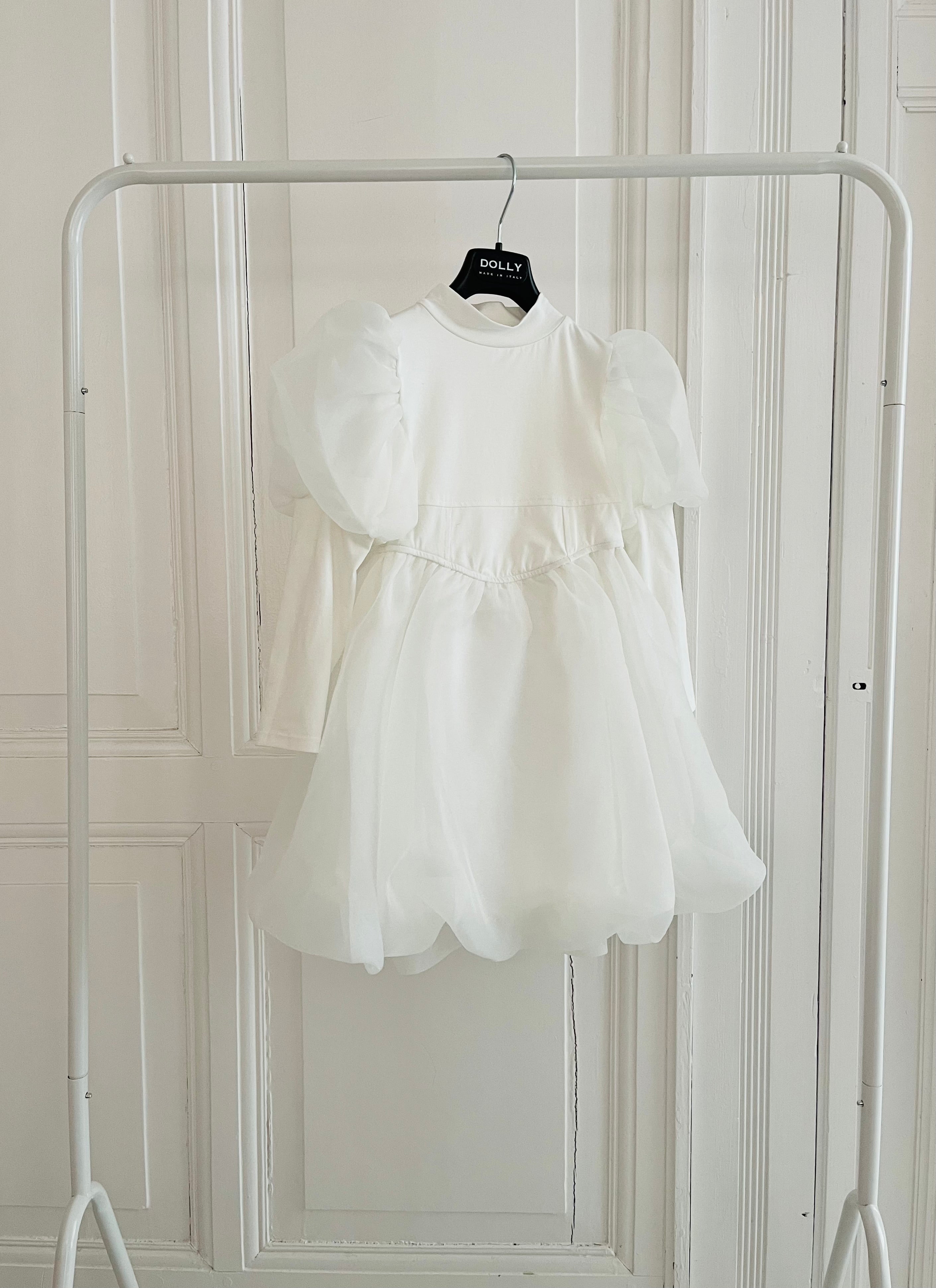 VESTIDO DE TUTU DE LEOTARD DE TERCIOPELO CON ESTRELLAS Y LUNA ⭐️ 🌙 TUL rosa ballet DOLLY®