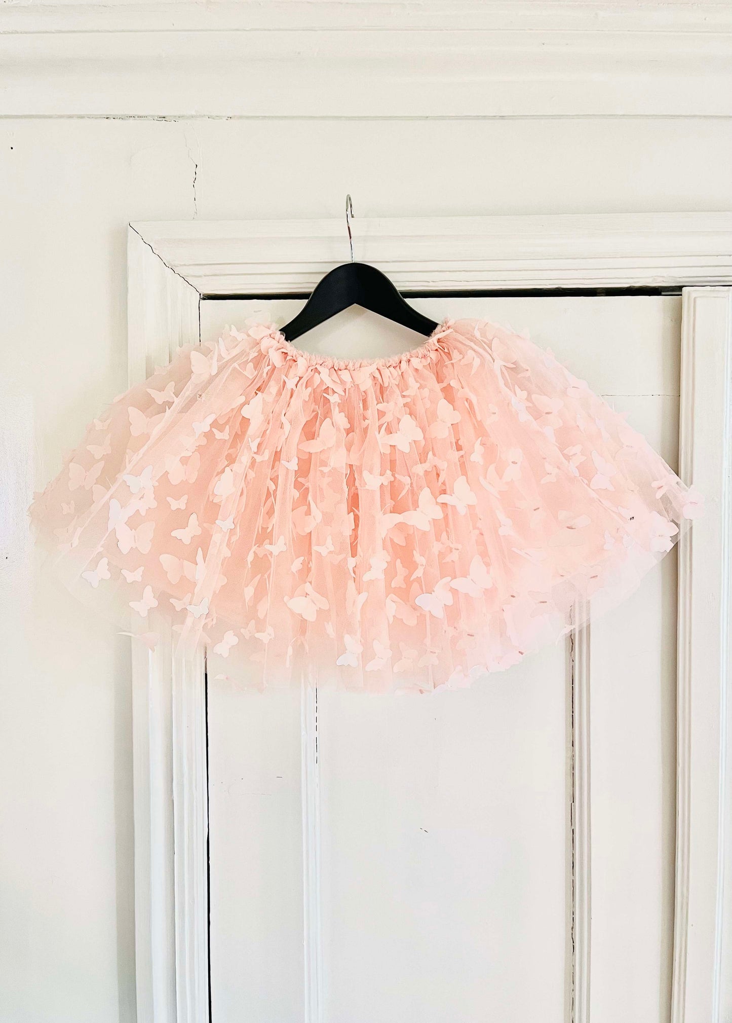 DOLLY by Le Petit Tom ® ALLOVER BUTTERFLIES TUTU SKIRT pink