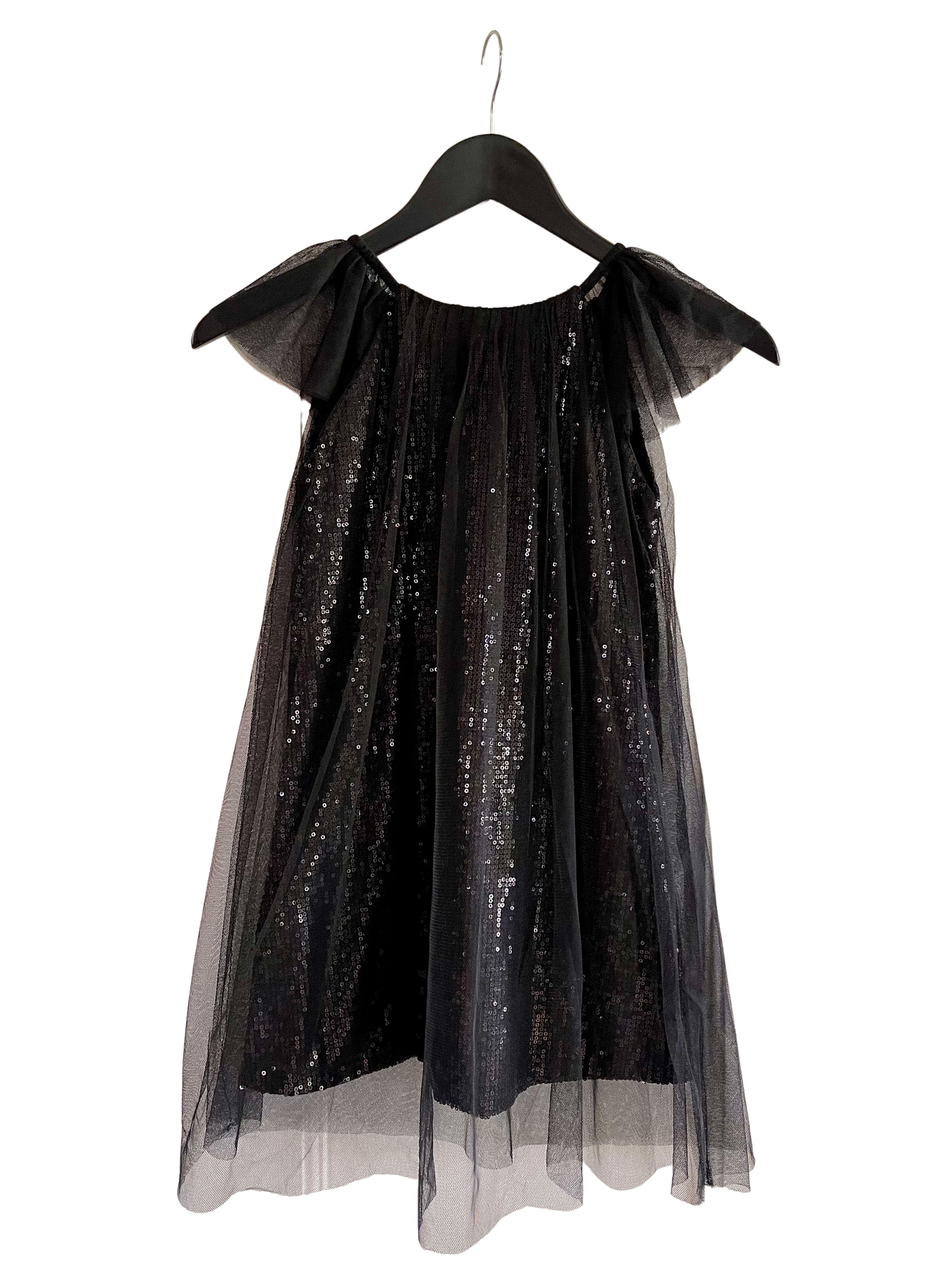 DOLLY by Le Petit Tom ® SEQUIN TULLE DRESS black