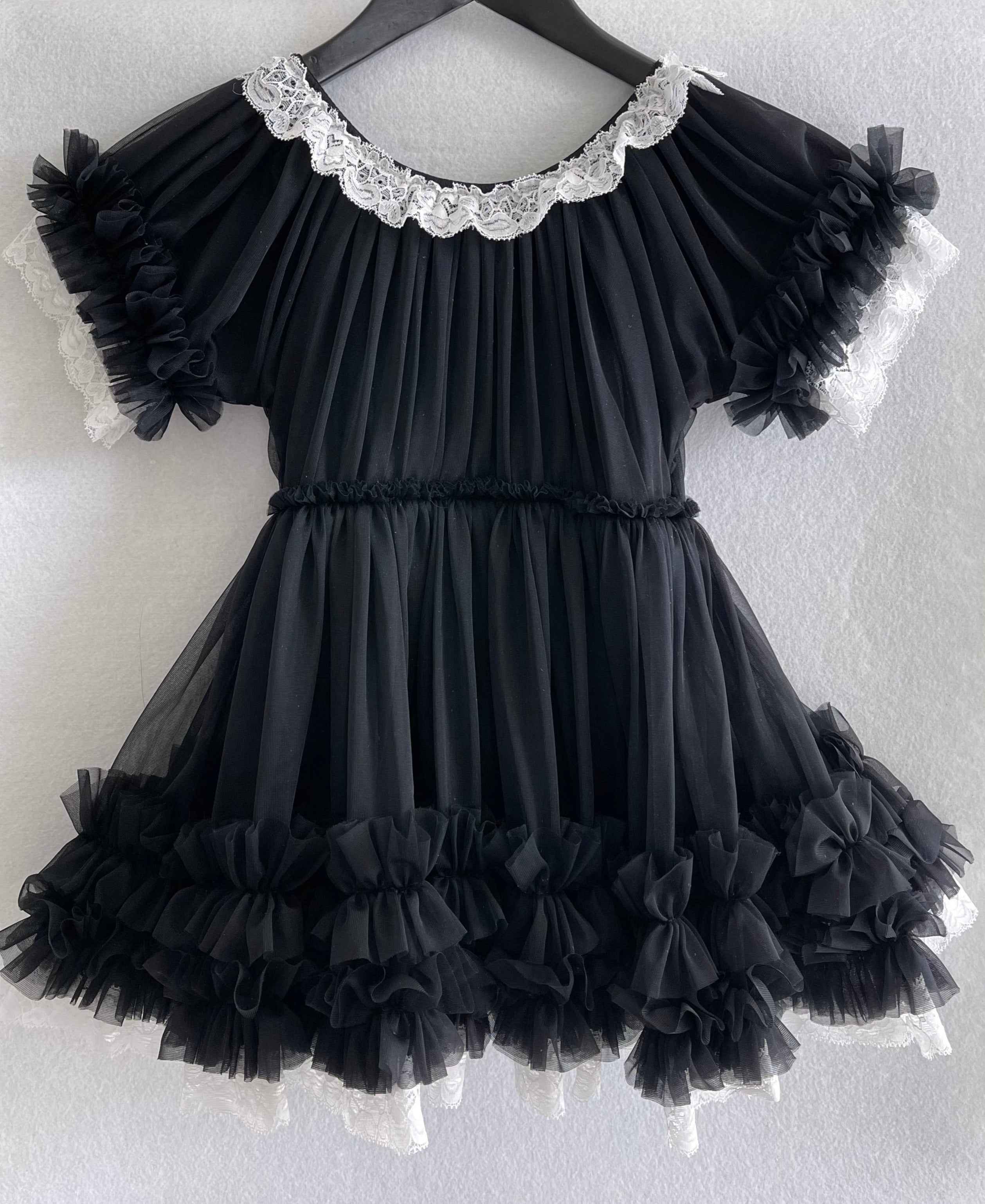 VESTIDO CON VOLANTES DOLLY by Le Petit Tom ® rosa ballet