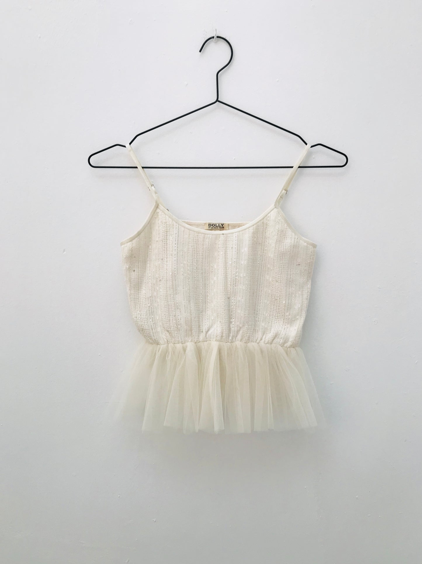 [ OUTLET!] DOLLY by Le Petit Tom ® JEWELER'S CRYSTALS top de algodón con lurex