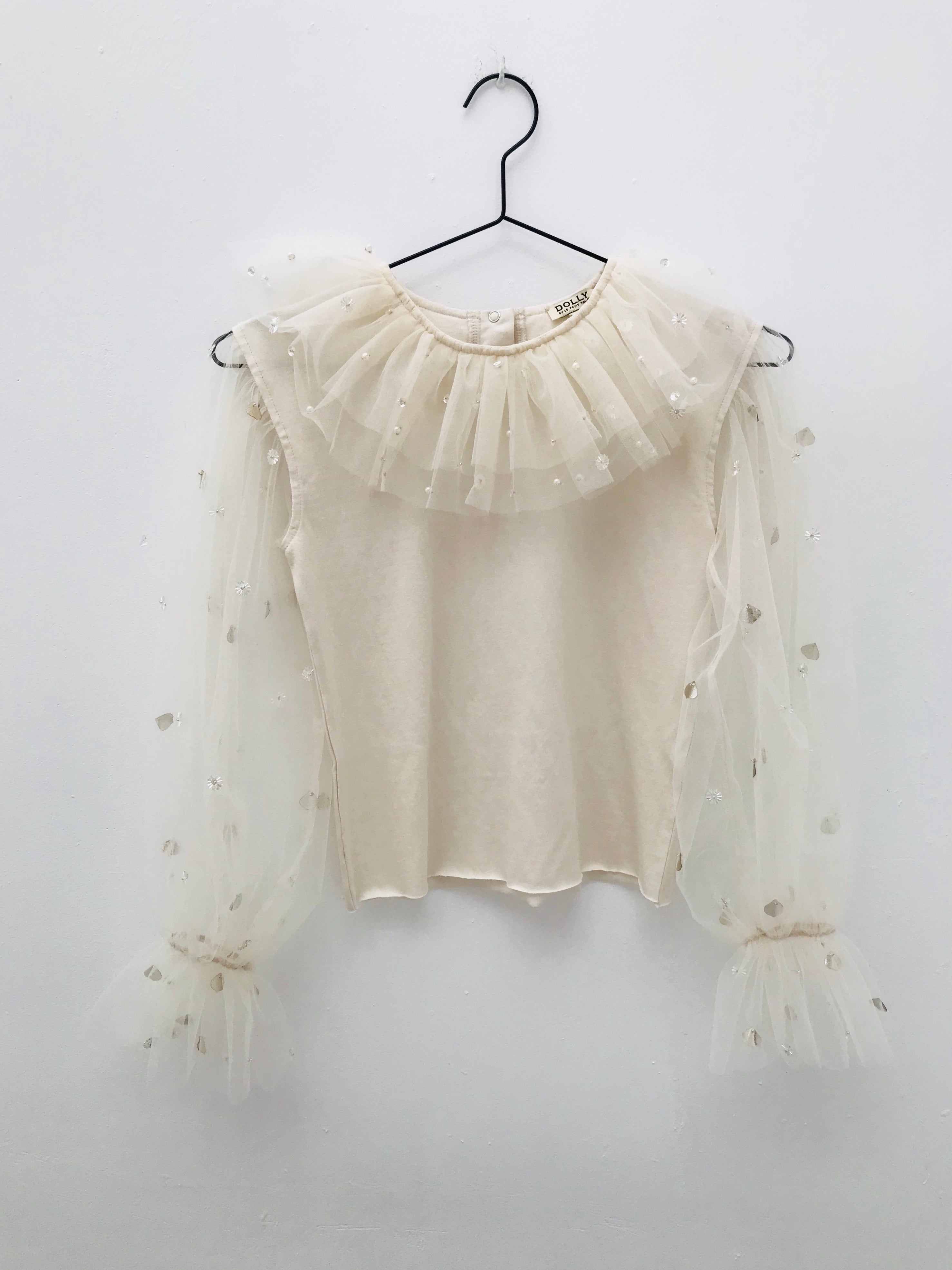 [OUTLET] DOLLY by Le Petit Tom ® JEWELER'S CRYSTALS top mangas tul