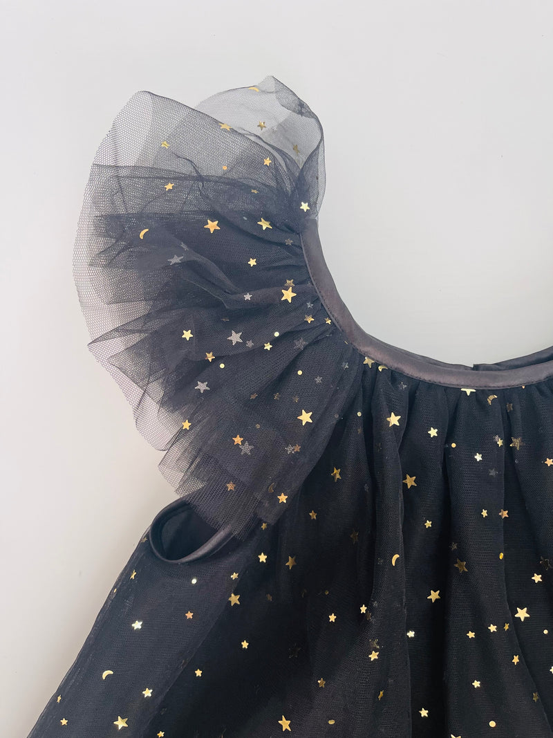 DOLLY® STARS & MOON ⭐️ 🌙 TULLE FAIRY DRESS black