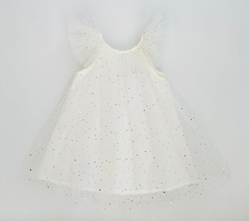 DOLLY® STARS &amp; MOON ⭐️ 🌙 VESTIDO DE HADA DE TUL blanco