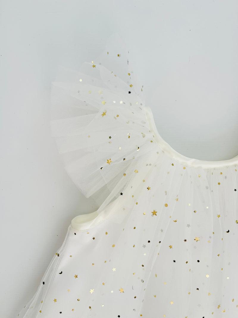 DOLLY® STARS & MOON ⭐️ 🌙 TULLE FAIRY DRESS white