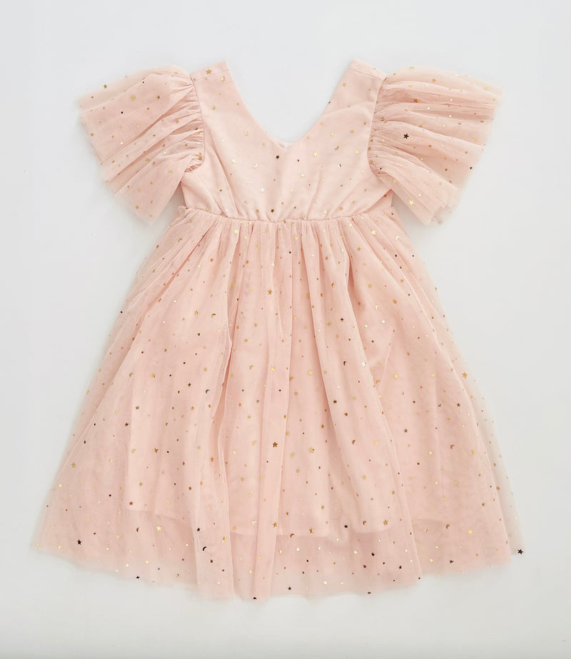 DOLLY ® STARS &amp; MOON ⭐️ 🌙 VESTIDO PRINCESA TUL rosa ballet