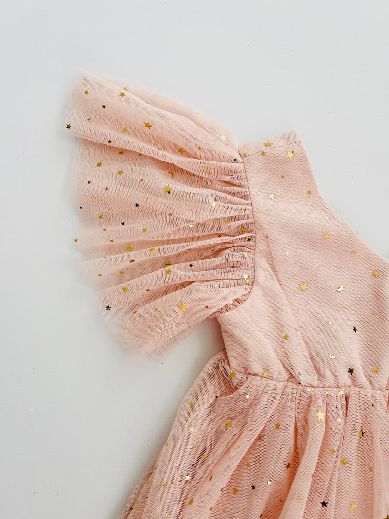 DOLLY ® STARS &amp; MOON ⭐️ 🌙 VESTIDO PRINCESA TUL rosa ballet