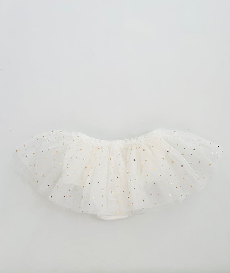 DOLLY® STARS & MOON ⭐️ 🌙 TULLE TUTU BLOOMER white