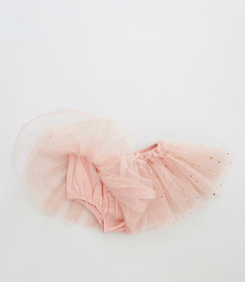 DOLLY® STARS & MOON ⭐️ 🌙 TULLE TUTU BLOOMER ballet pink