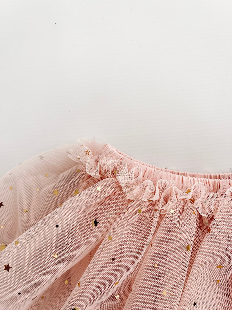 DOLLY® STARS & MOON ⭐️ 🌙 TULLE TUTU BLOOMER ballet pink