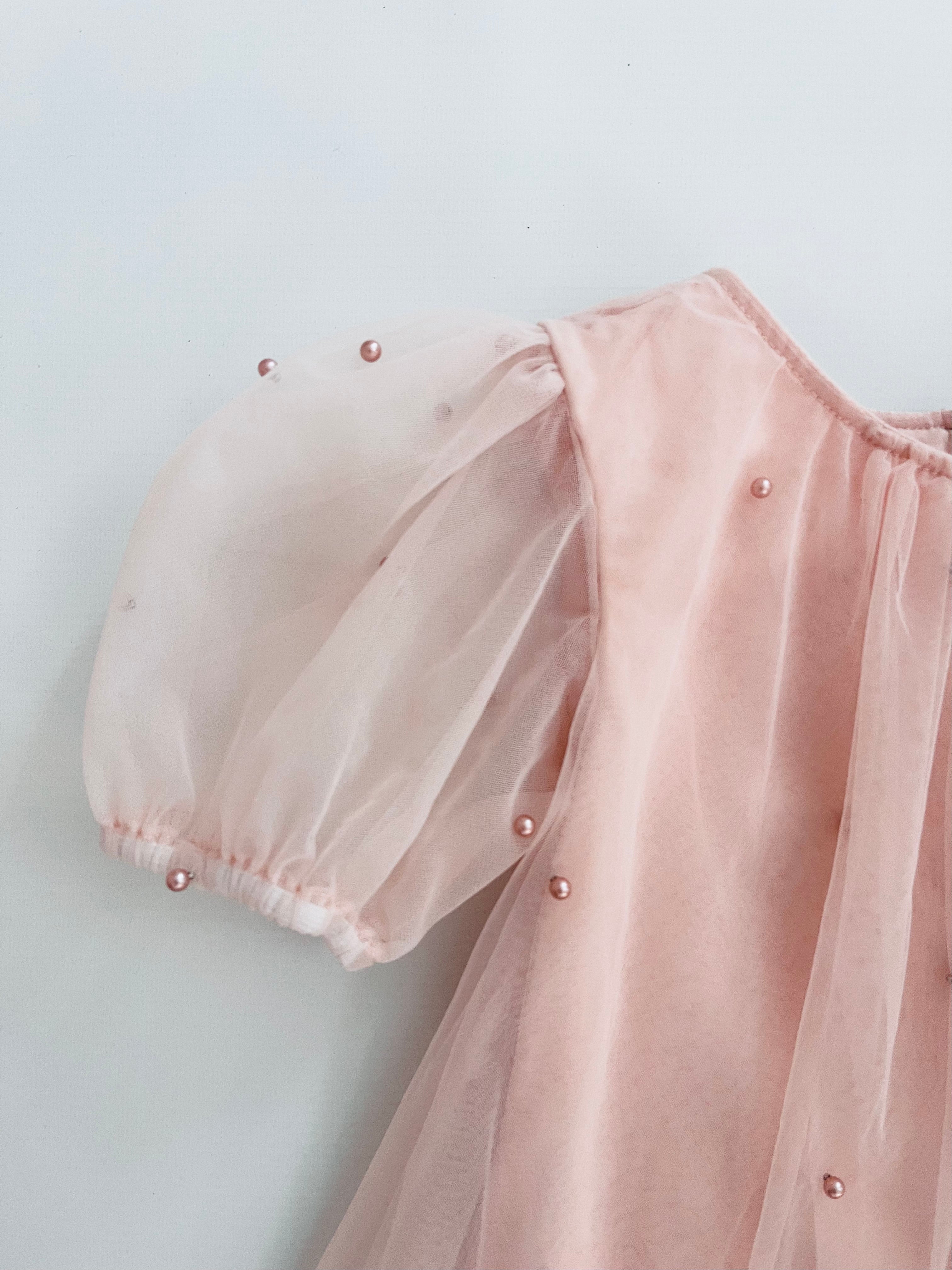 DOLLY® STARS &amp; MOON ⭐️ 🌙 VESTIDO DE HADA DE TUL rosa ballet