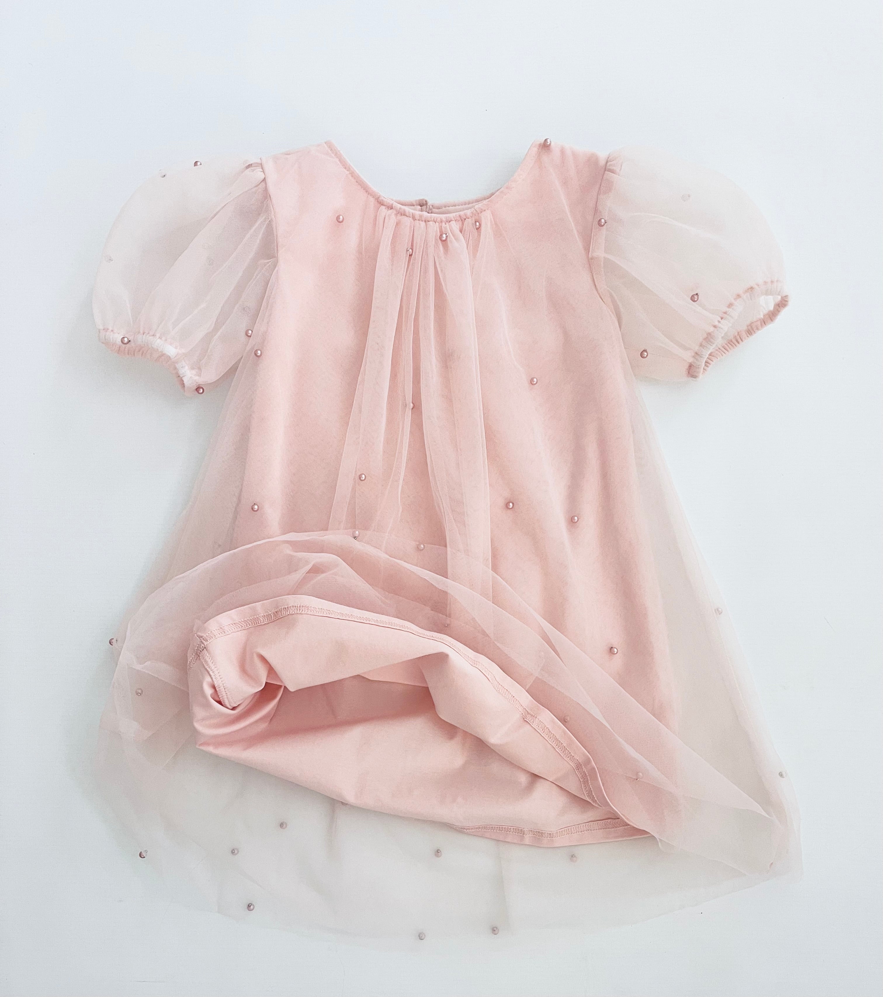 DOLLY® STARS &amp; MOON ⭐️ 🌙 VESTIDO DE HADA DE TUL rosa ballet