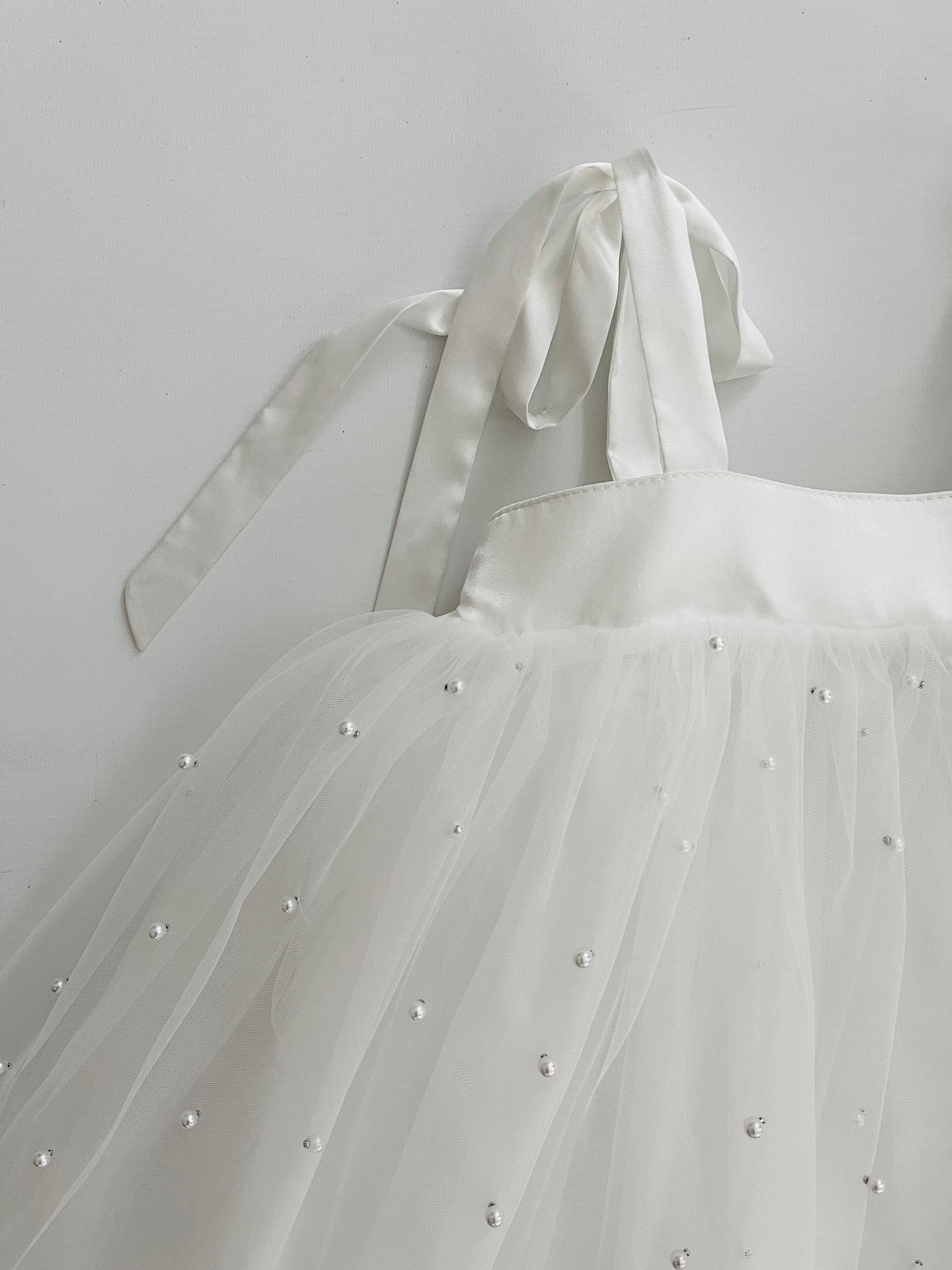 DOLLY® PEARL 2-CUTE TULLE DRESS white  ⚪