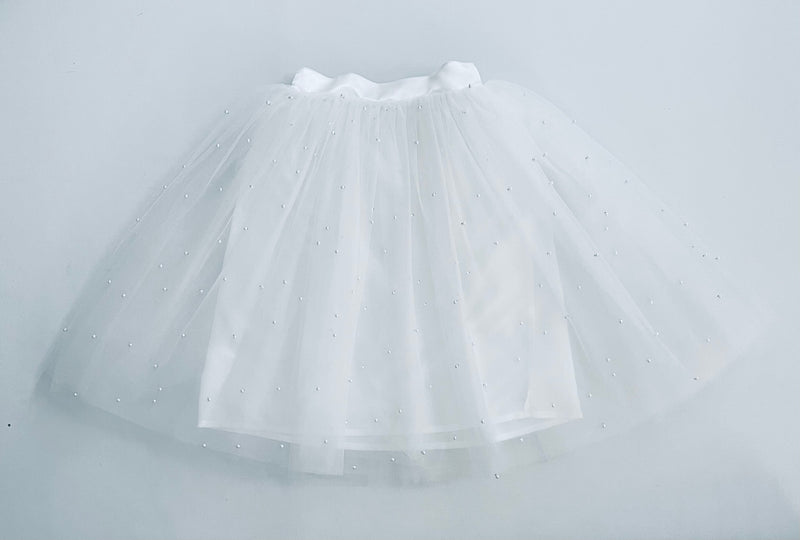 DOLLY® PEARL 2-CUTE TULLE DRESS white  ⚪