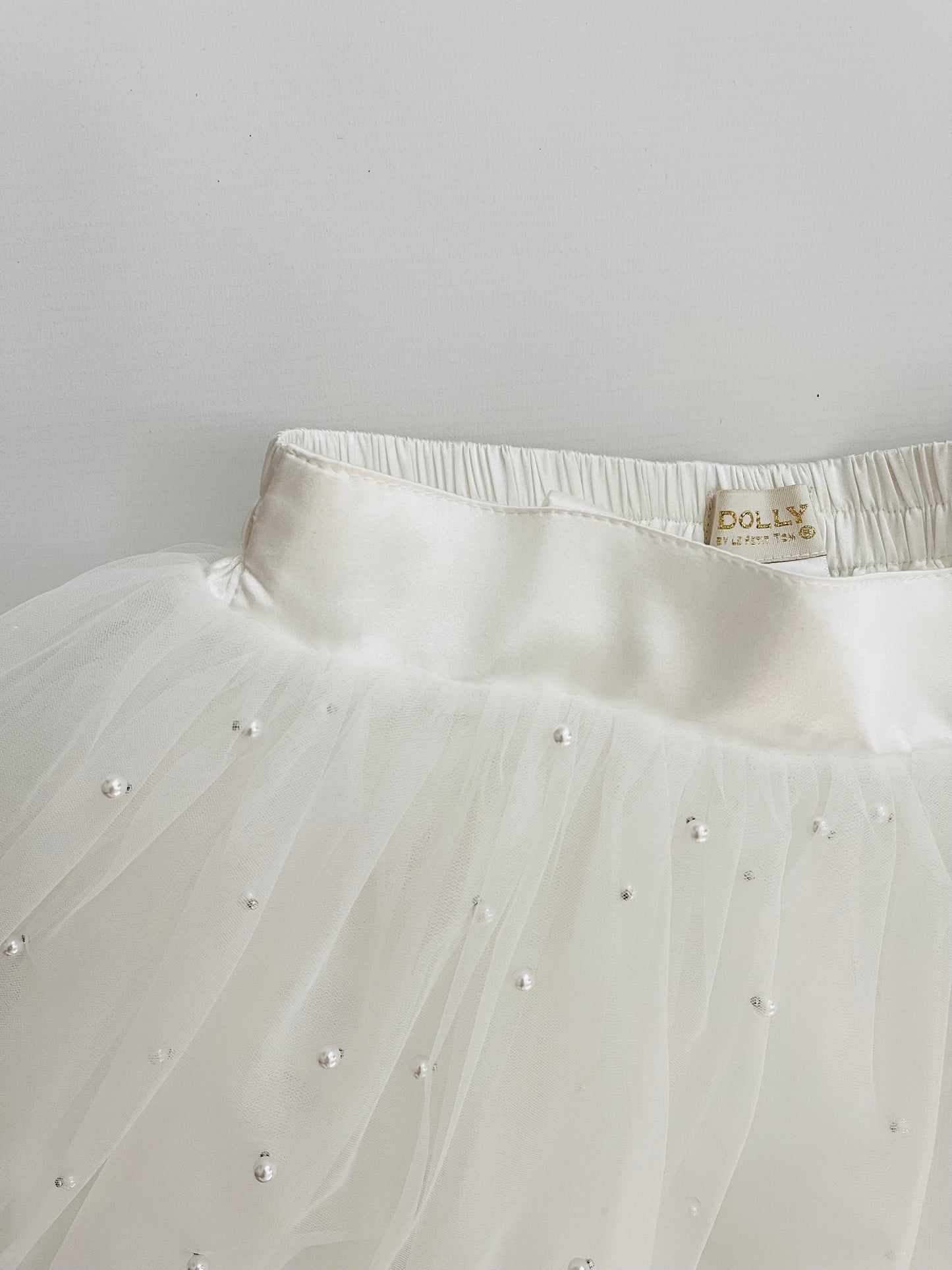 DOLLY® PEARL 2-CUTE TULLE DRESS white  ⚪