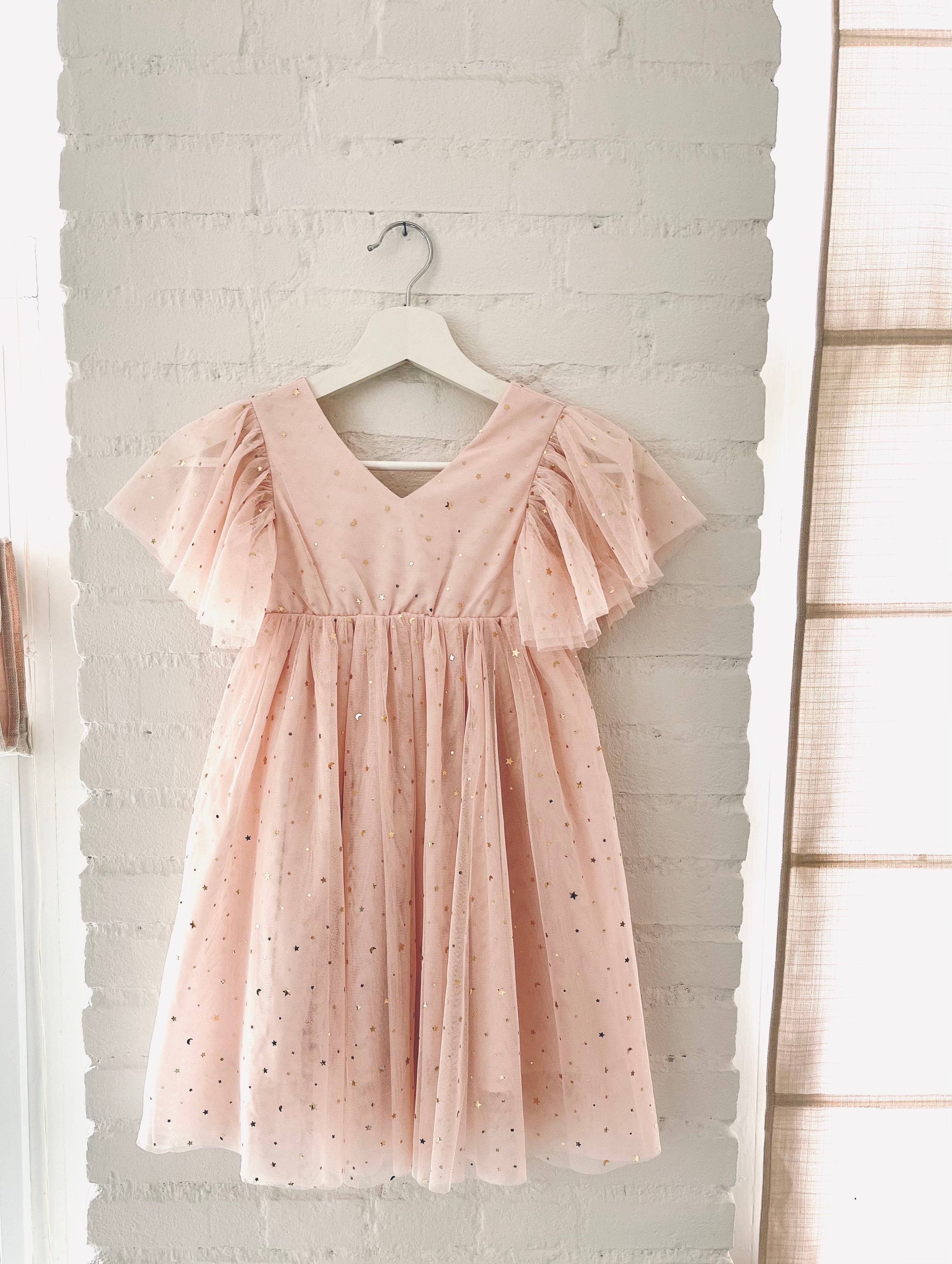 DOLLY ® STARS &amp; MOON ⭐️ 🌙 VESTIDO PRINCESA TUL rosa ballet