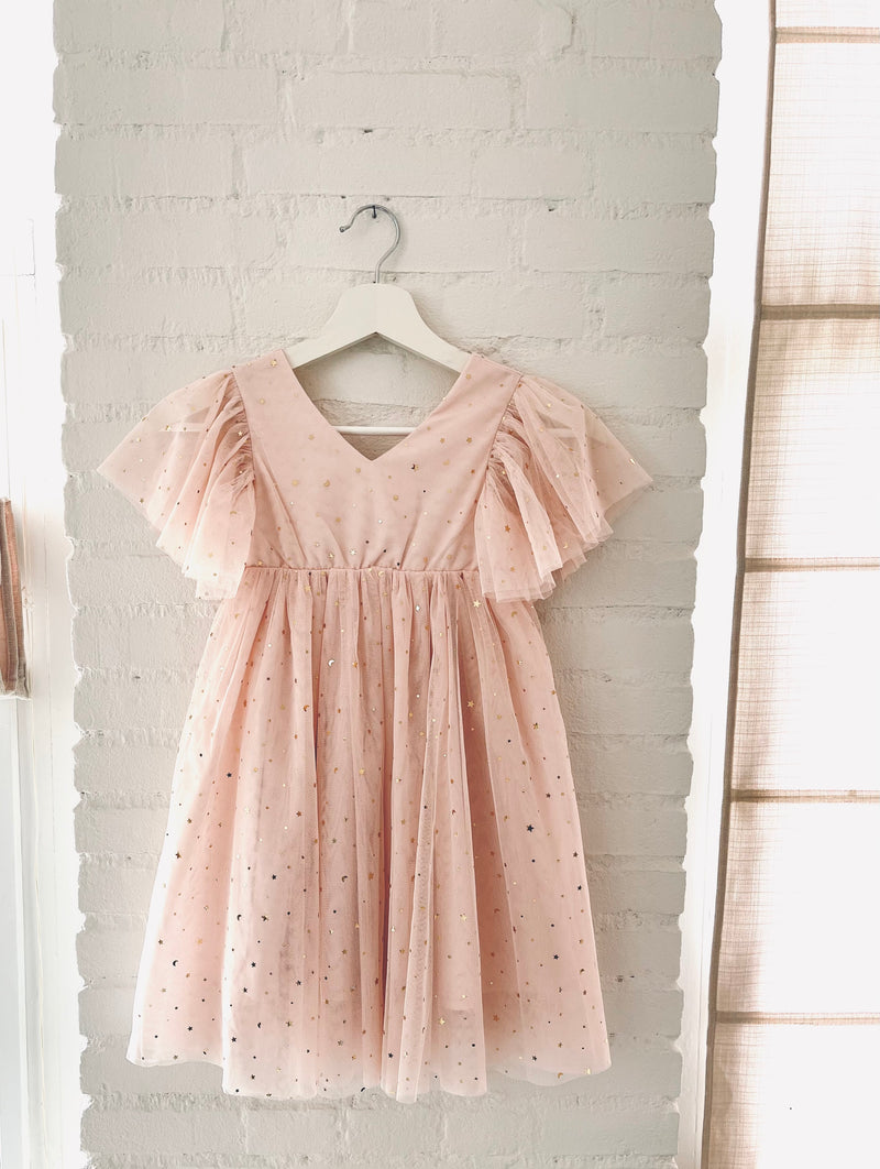 DOLLY ® STARS &amp; MOON ⭐️ 🌙 VESTIDO PRINCESA TUL rosa ballet
