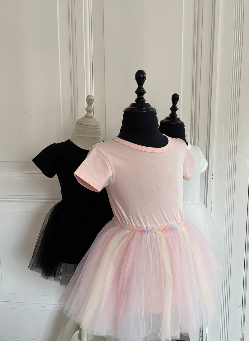 DOLLY® STARS &amp; MOON ⭐️ 🌙 VESTIDO DE HADA DE TUL rosa ballet
