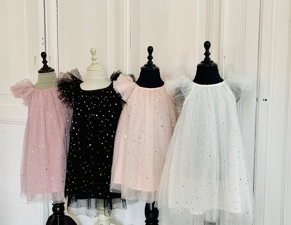DOLLY® STARS & MOON ⭐️ 🌙 TULLE FAIRY DRESS black
