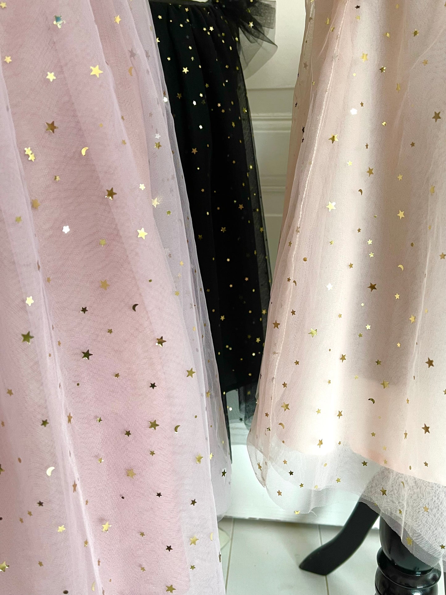 DOLLY® STARS & MOON ⭐️ 🌙 TULLE FAIRY DRESS dusty violet