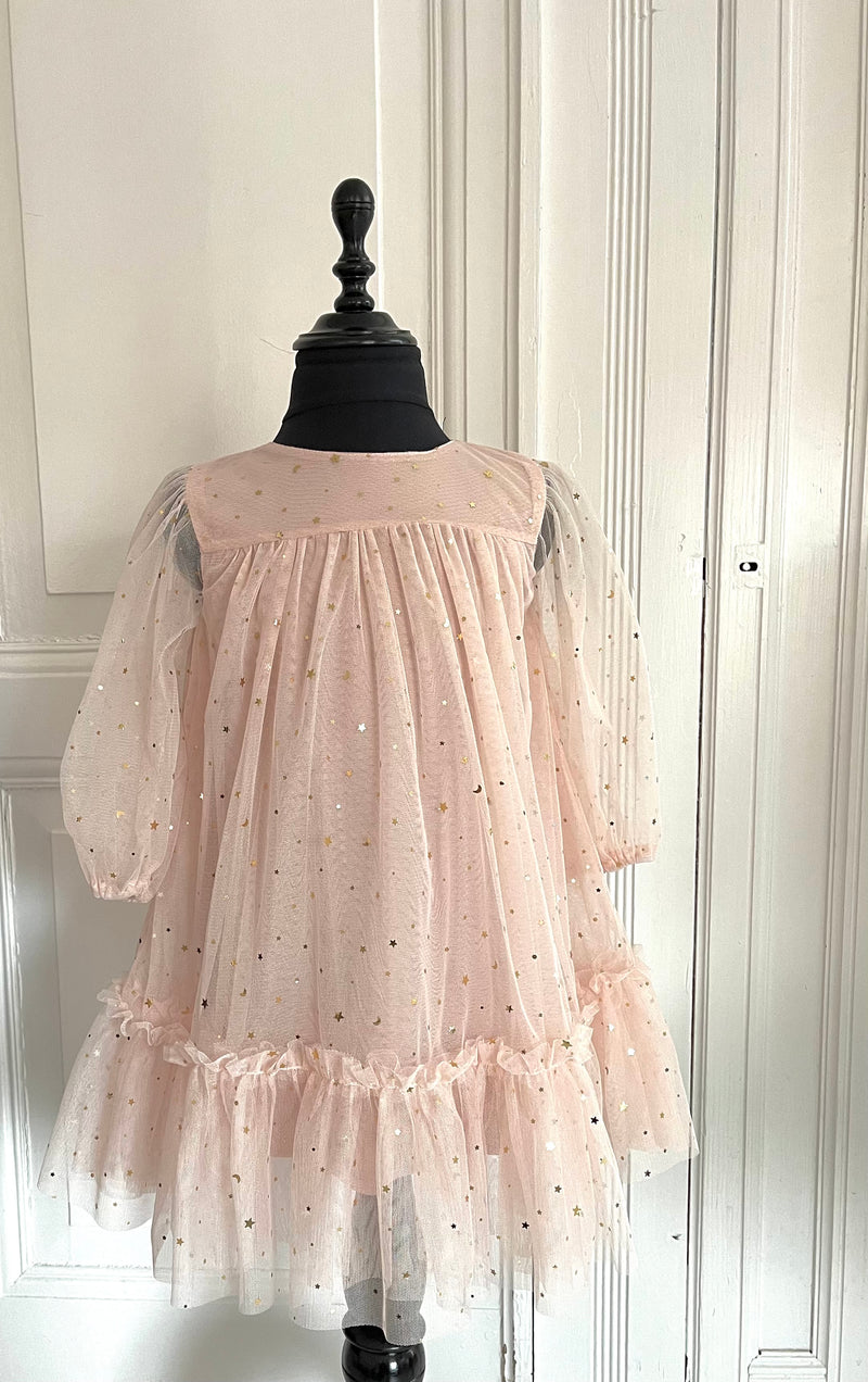 DOLLY® STARS & MOON ⭐️ 🌙 TULLE EMPRESS DRESS ballet pink