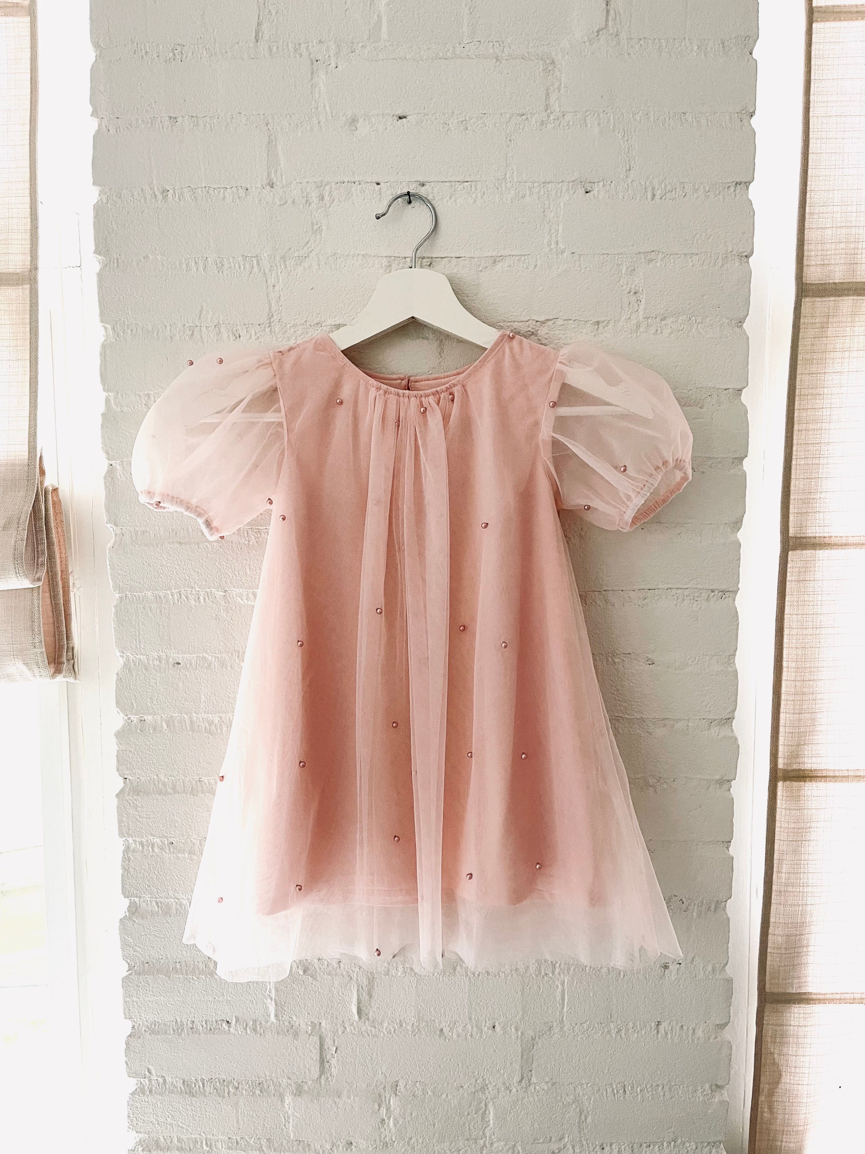 DOLLY® STARS &amp; MOON ⭐️ 🌙 VESTIDO DE HADA DE TUL rosa ballet