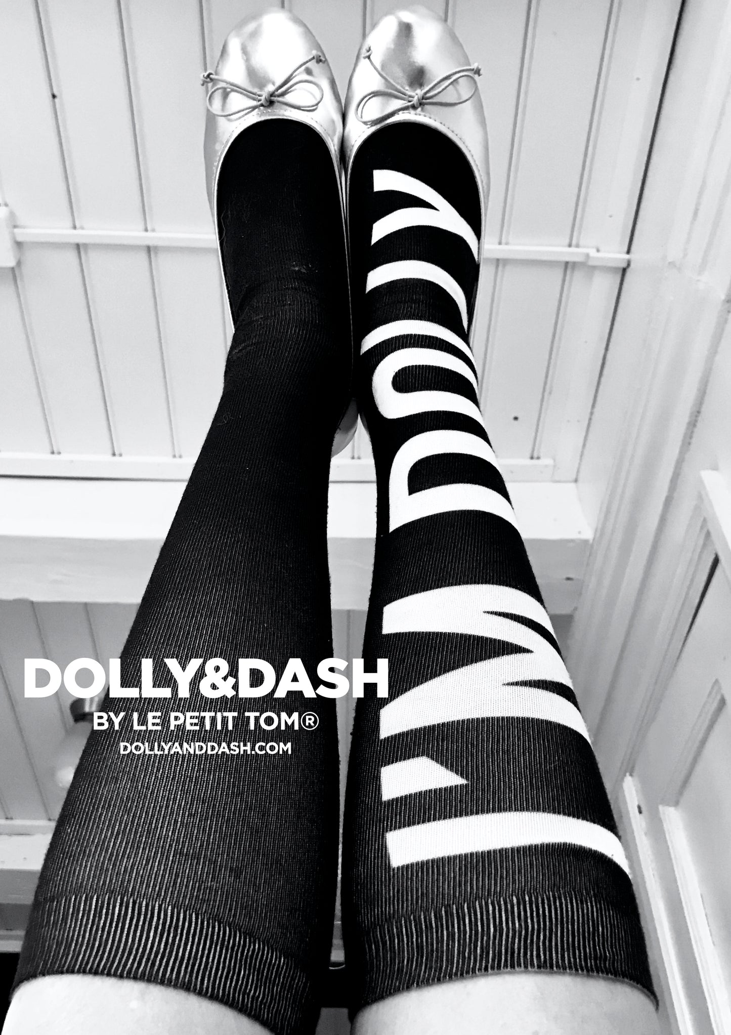 SOY DOLLY NEGRO Calcetines Mujer