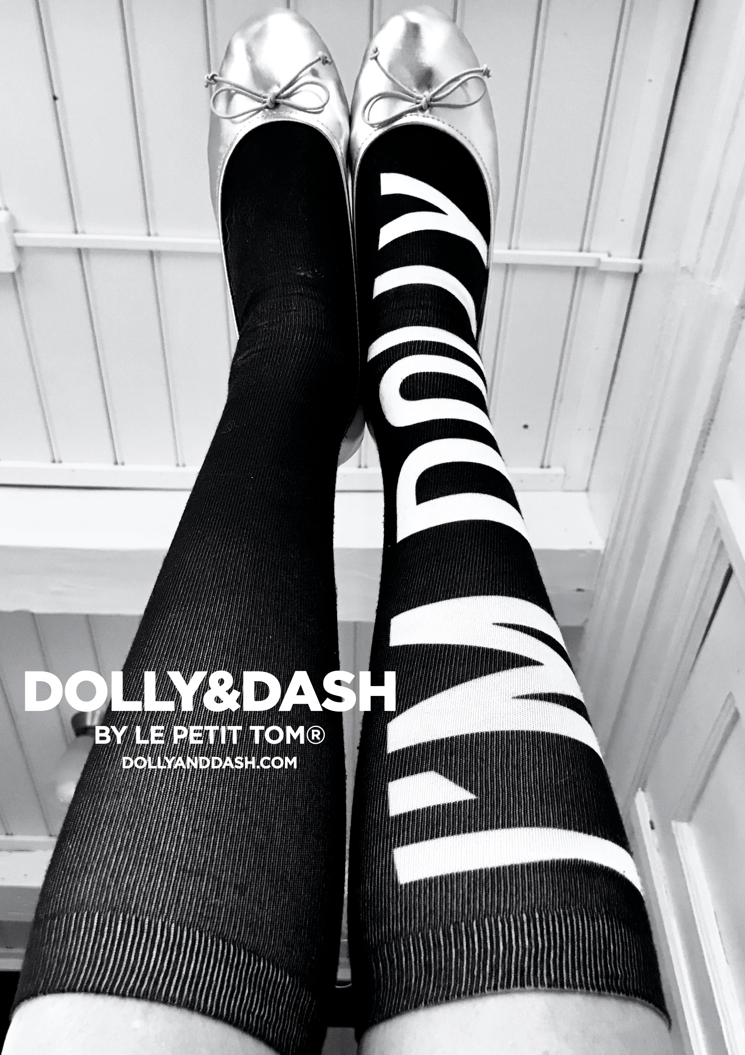 DOLLY by Le Petit Tom ® BAILARINAS CLÁSICAS CON LAZOS dorado
