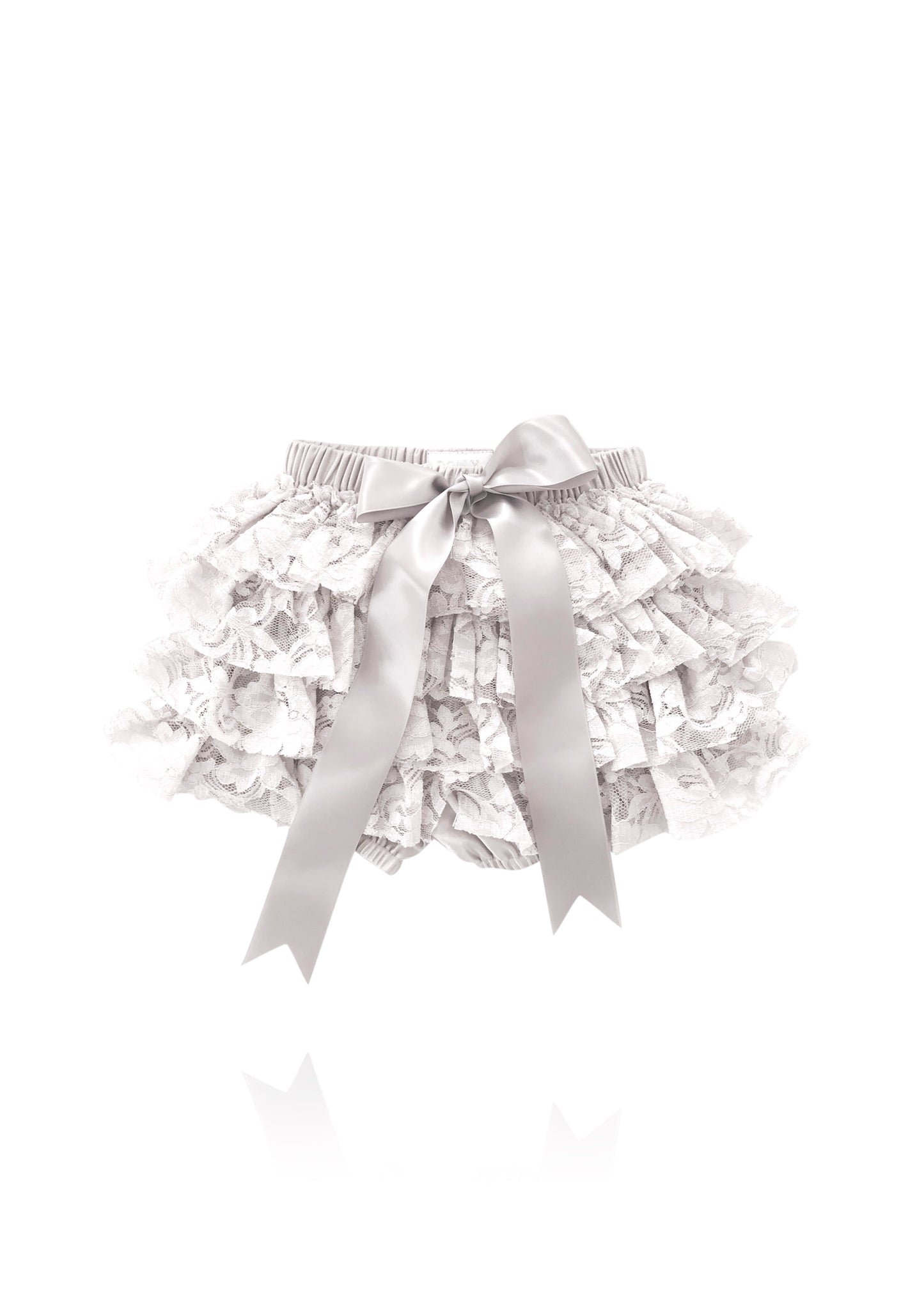 [OUTLET] DOLLY by Le Petit Tom ® LACY FRILLY PANTS TUTU BLOOMER off-white