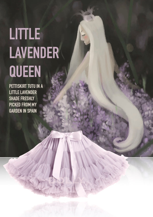 DOLLY by Le Petit Tom ® LITTLE LAVENDER QUEEN enagua pequeña lavanda