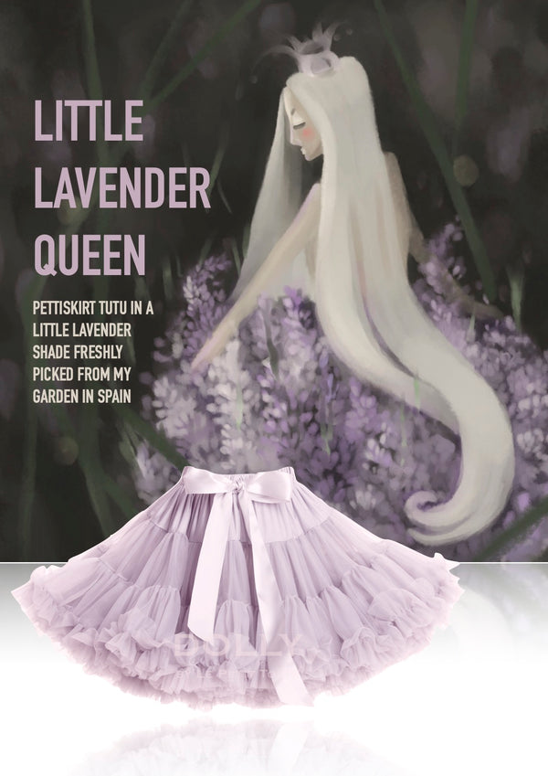 DOLLY by Le Petit Tom ® LITTLE LAVENDER QUEEN pettiskirt little lavender
