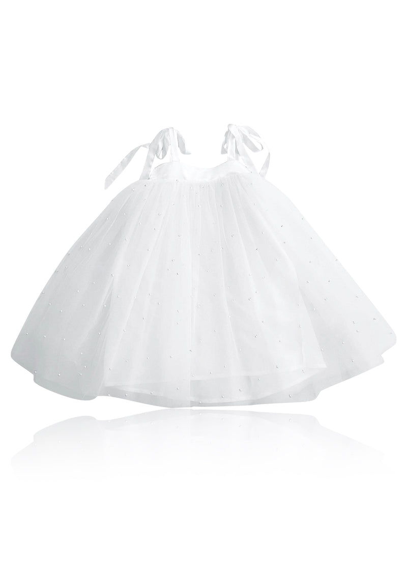 DOLLY® PEARL 2-CUTE TULLE DRESS white  ⚪