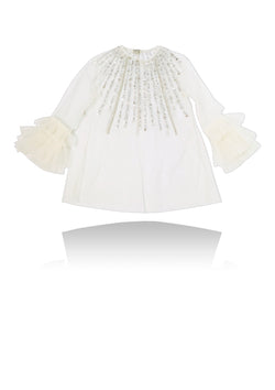 [OUTLET] DOLLY by Le Petit Tom ® JEWELER'S CRYSTALS 'shining' silver cape