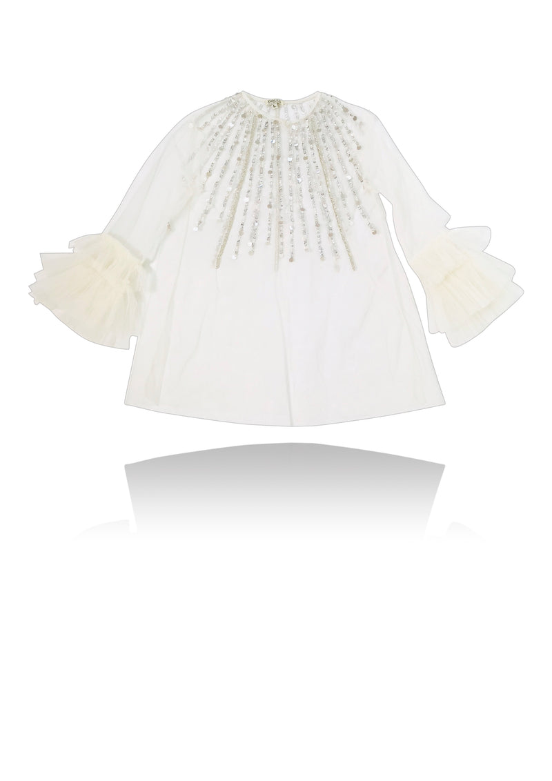 [OUTLET] DOLLY by Le Petit Tom ® JEWELER'S CRYSTALS 'shining' silver cape