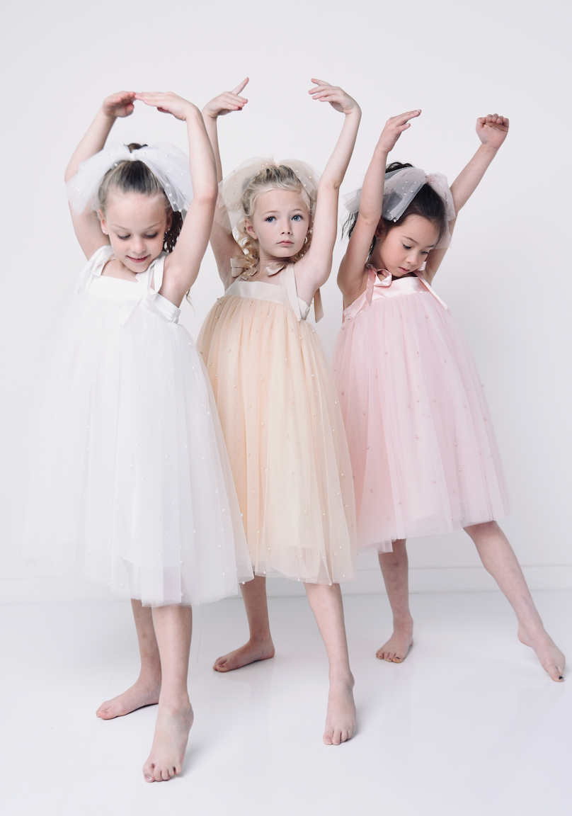 DOLLY® STARS &amp; MOON ⭐️ 🌙 VESTIDO DE HADA DE TUL rosa ballet