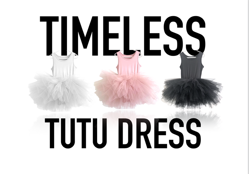 VESTIDO TIMELESS TUTU blanco DOLLY by Le Petit Tom ®
