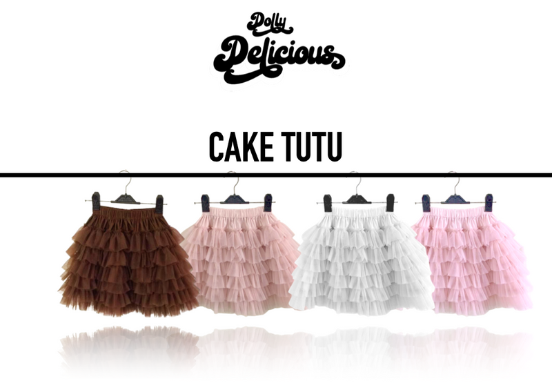DOLLY DELICIOUS CAKE TUTU SKIRT ballet pink