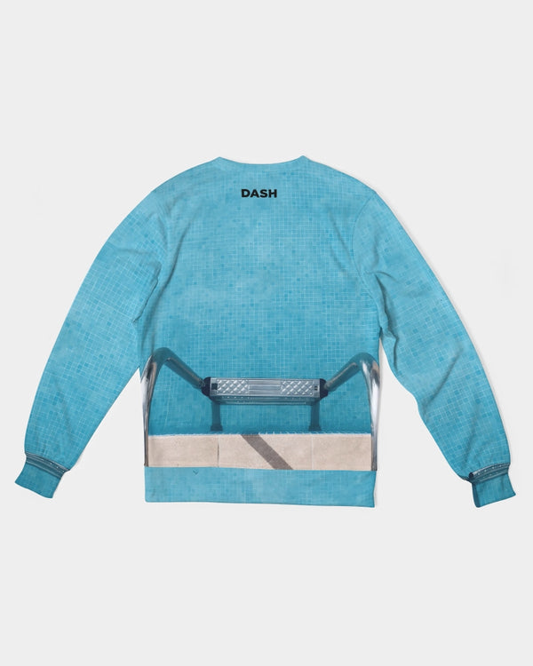 DASH DIVE Men's Classic French Terry Crewneck Pullover