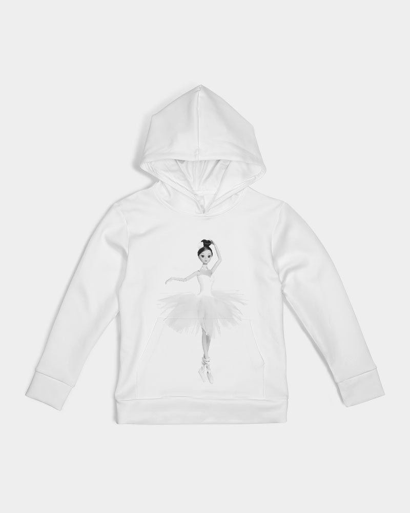 DOLLY ®  Ballerina Doll White Kids Hoodie