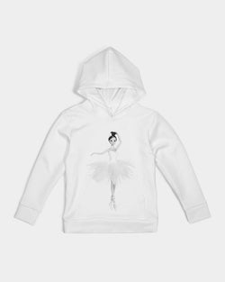 DOLLY ®  Ballerina Doll White Kids Hoodie