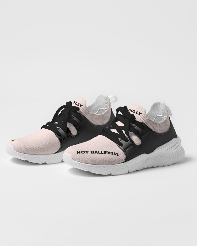 NOT BALLERINAS STILL DOLLY PINK Women's Two-Tone Sneaker