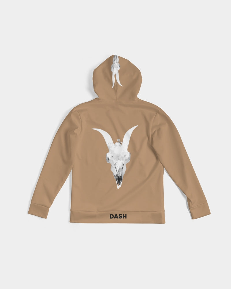 DASH CAPRICORN SKULL MARRÓN Sudadera con capucha para hombre