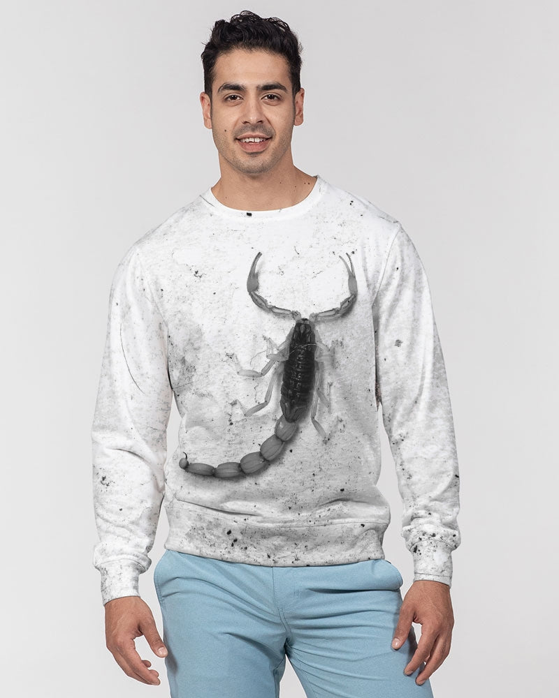 BADASH Men's Classic French Terry Crewneck Pullover