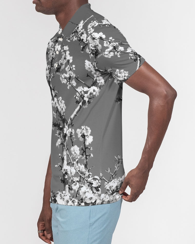 Polo de manga corta ajustado para hombre DASH GOGH REAL