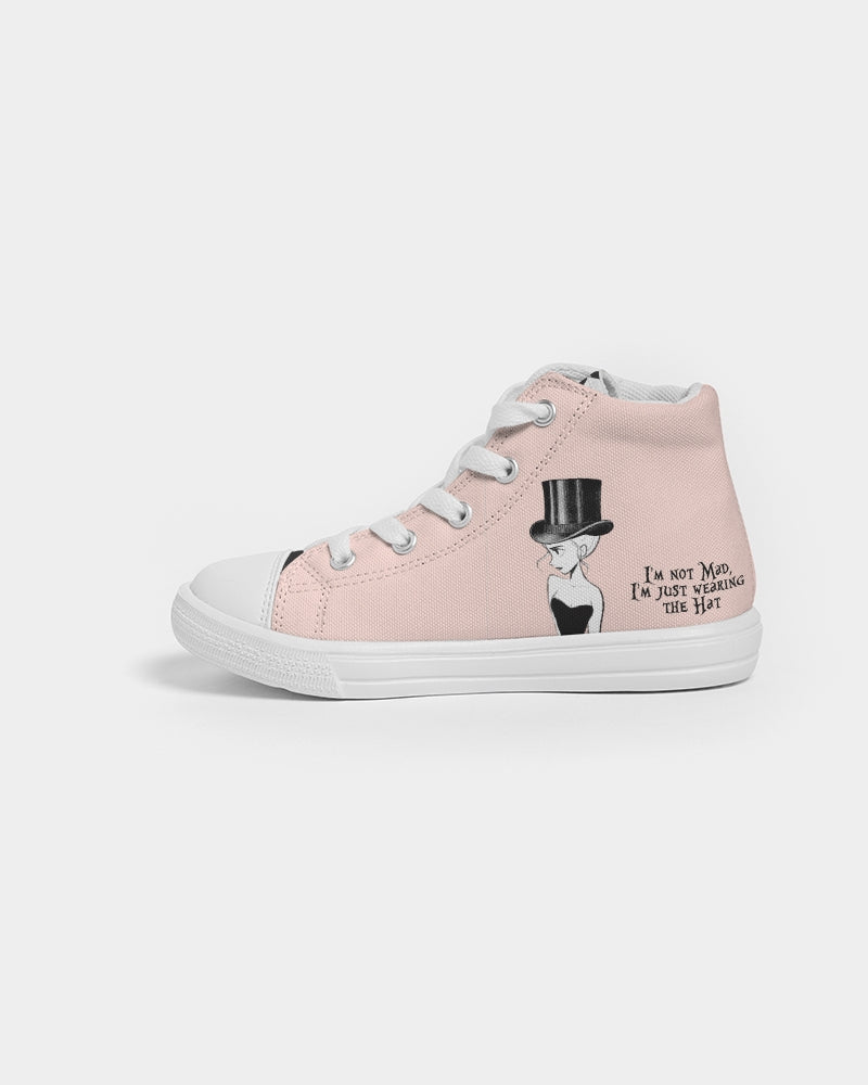 DOLLY IS NOT MAD Zapatilla alta de lona para niños BALLET ROSA AZUL CLARO