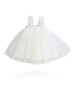 DOLLY 2 WAY TUTU VESTIDO BEACH COVER UP blanco roto