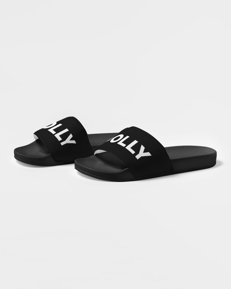 DOLLY LOGO SOLO BLACK Women's Slide Sandal