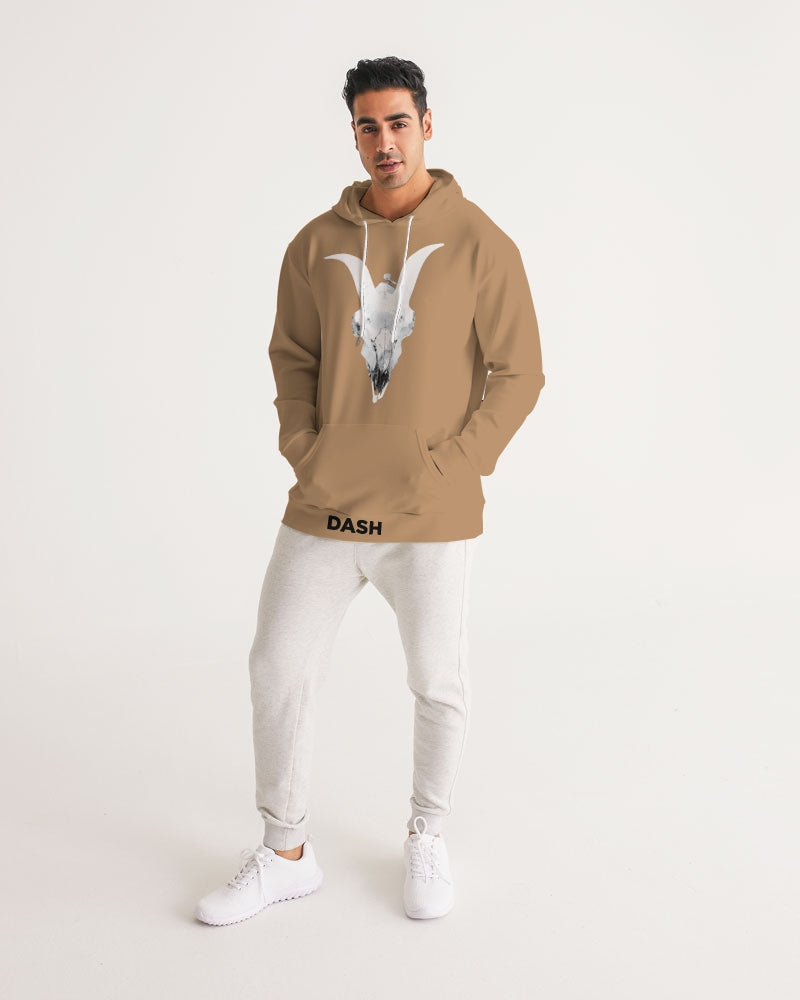 DASH CAPRICORN SKULL MARRÓN Sudadera con capucha para hombre
