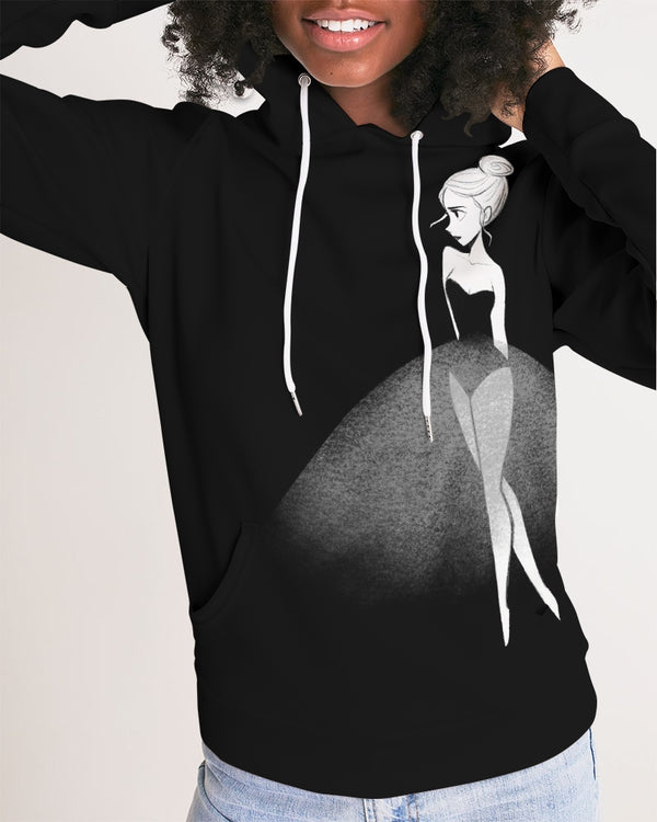 DOLLY DOODLING Bailarina Sudadera con Capucha Mujer Negra